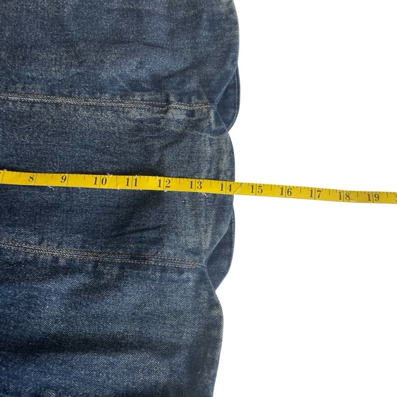 Altar’d State Skirt Denim Blue Scallop Hem Mini Hipster Boho Festival Small NWT - Picture 7 of 7